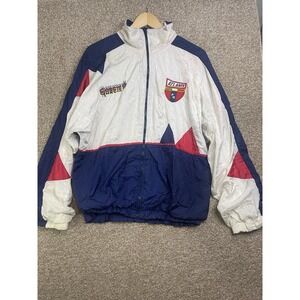 Vintage Atlante Garcis Jacket 80s Size 34 Multicolor Con Detalles De Tinte